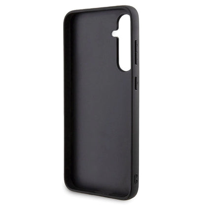 Karl Lagerfeld Gripstand Saffiano Karl&Choupette Pins case for Samsung Galaxy S23 FE - black_5