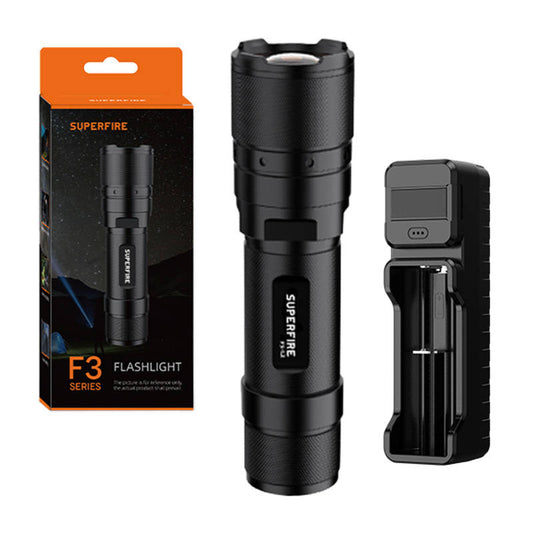 Flashlight Superfire F3-L2, 570lm_0