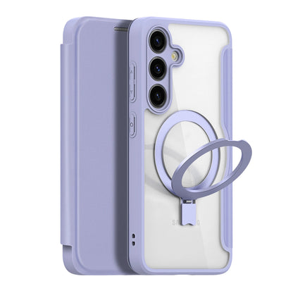 Dux Ducis Skin X Pro case with magnetic ring / stand for Samsung S24 - purple_0