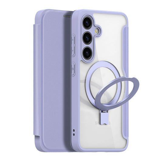 Dux Ducis Skin X Pro case with magnetic ring / stand for Samsung S24 - purple_0