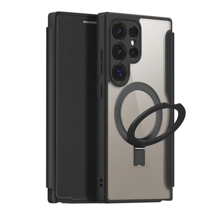 Dux Ducis Skin X Pro case with flap and magnetic ring for Samsung S24 Ultra - black_0