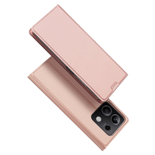 Dux Ducis Skin Pro case with flap and card slot for Xiaomi Redmi Note 13 5G - pink_0