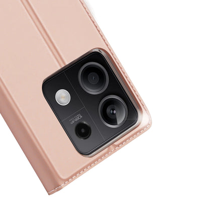 Dux Ducis Skin Pro case with flap and card slot for Xiaomi Redmi Note 13 5G - pink_2
