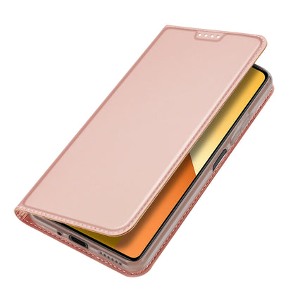 Dux Ducis Skin Pro case with flap and card slot for Xiaomi Redmi Note 13 5G - pink_3