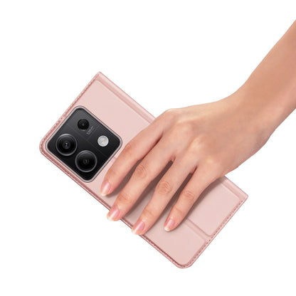Dux Ducis Skin Pro case with flap and card slot for Xiaomi Redmi Note 13 5G - pink_6