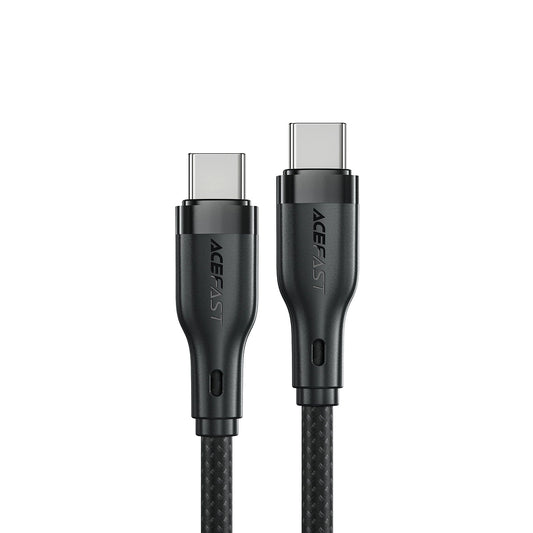 Acefast C8-03 USB-C / USB-C 60W 3A cable - black_0