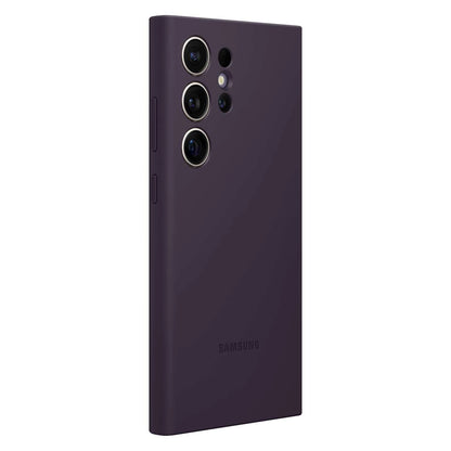 Samsung Silicone Case EF-PS928TEEGWW for Samsung Galaxy S24 Ultra - dark purple_4
