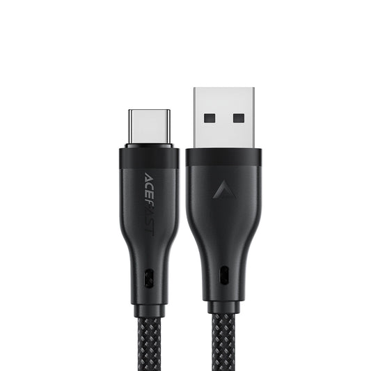 Acefast C8-04 USB-A / USB-C 3A cable 1.2m - black_0