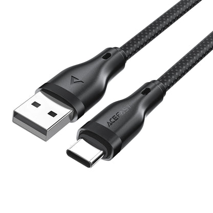 Acefast C8-04 USB-A / USB-C 3A cable 1.2m - black_1