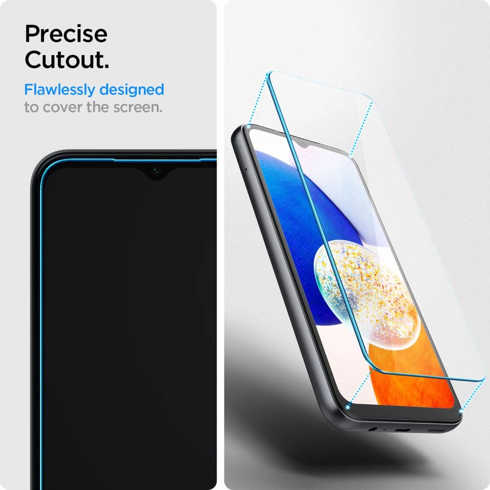 Spigen Glas.tR Slim Tempered Glass for Samsung Galaxy A15 4G / 5G / A25 5G - 2 pcs._6