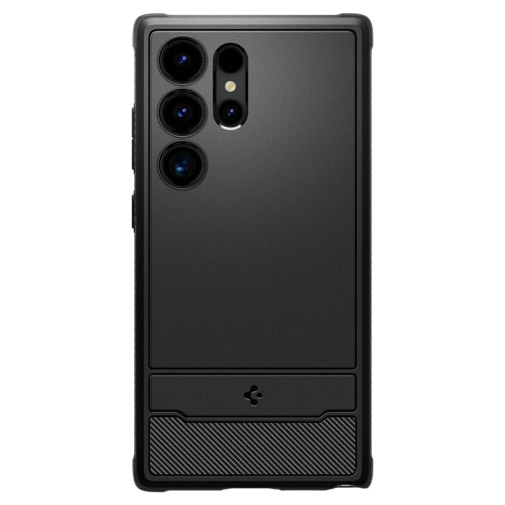 Spigen Rugged Armor Case for Samsung Galaxy S24 Ultra - Matte Black_1