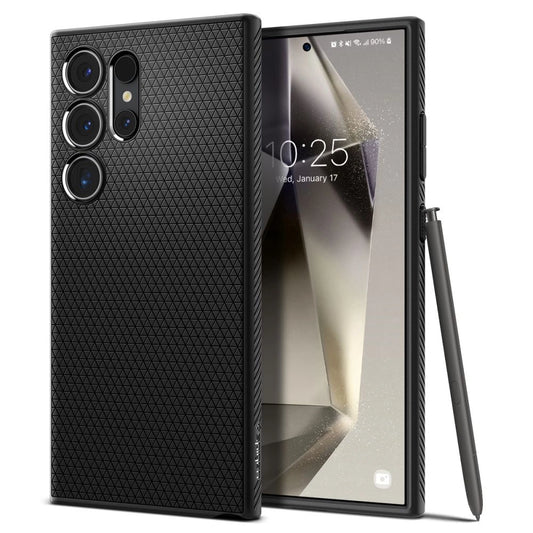 Spigen Liquid Air Case for Samsung Galaxy S24 Ultra - Matte Black_0