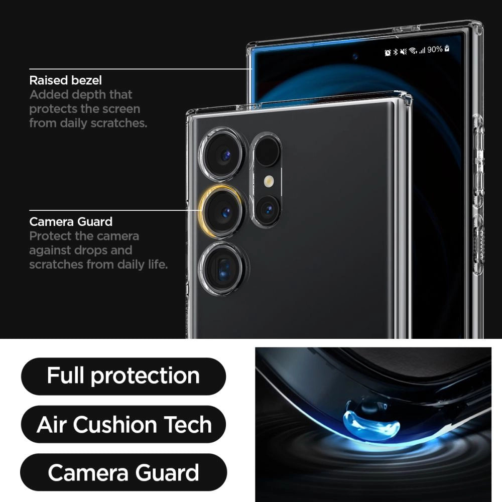 Spigen Liquid Crystal Case for Samsung Galaxy S24 Ultra - Clear_10