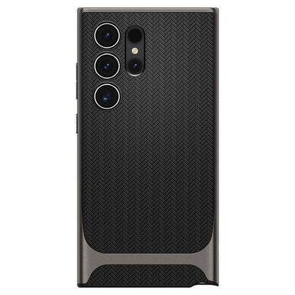 Spigen Neo Hybrid Case for Samsung Galaxy S24 Ultra - Metallic Gray_16