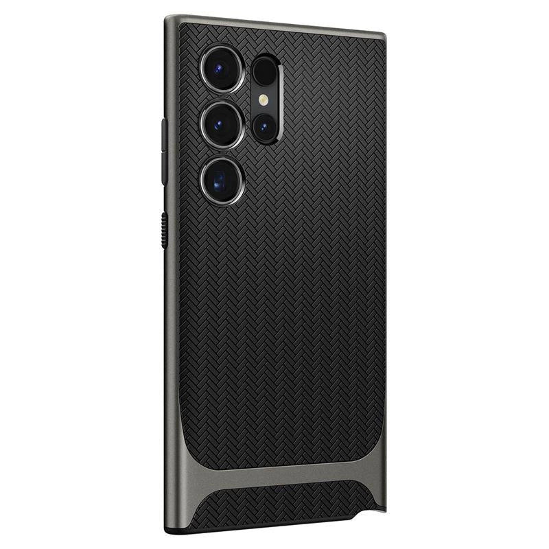 Spigen Neo Hybrid Case for Samsung Galaxy S24 Ultra - Metallic Gray_21