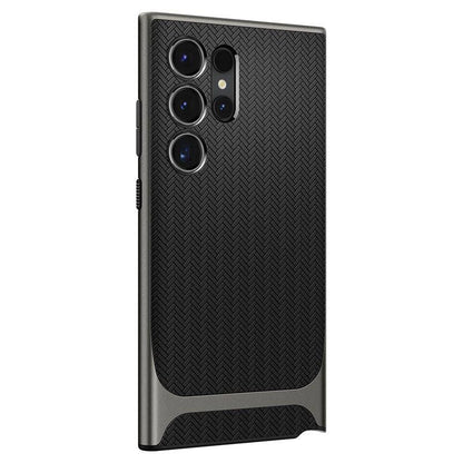Spigen Neo Hybrid Case for Samsung Galaxy S24 Ultra - Metallic Gray_21