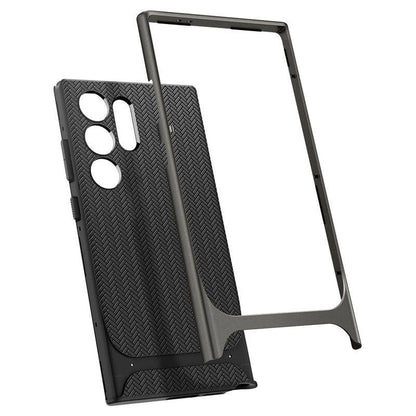 Spigen Neo Hybrid Case for Samsung Galaxy S24 Ultra - Metallic Gray_10