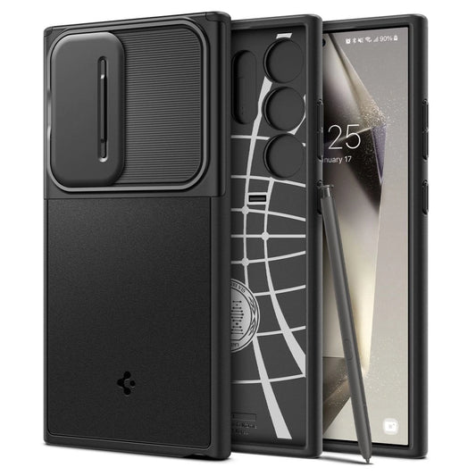 Spigen Optik Armor Case for Samsung Galaxy S24 Ultra - Black_0