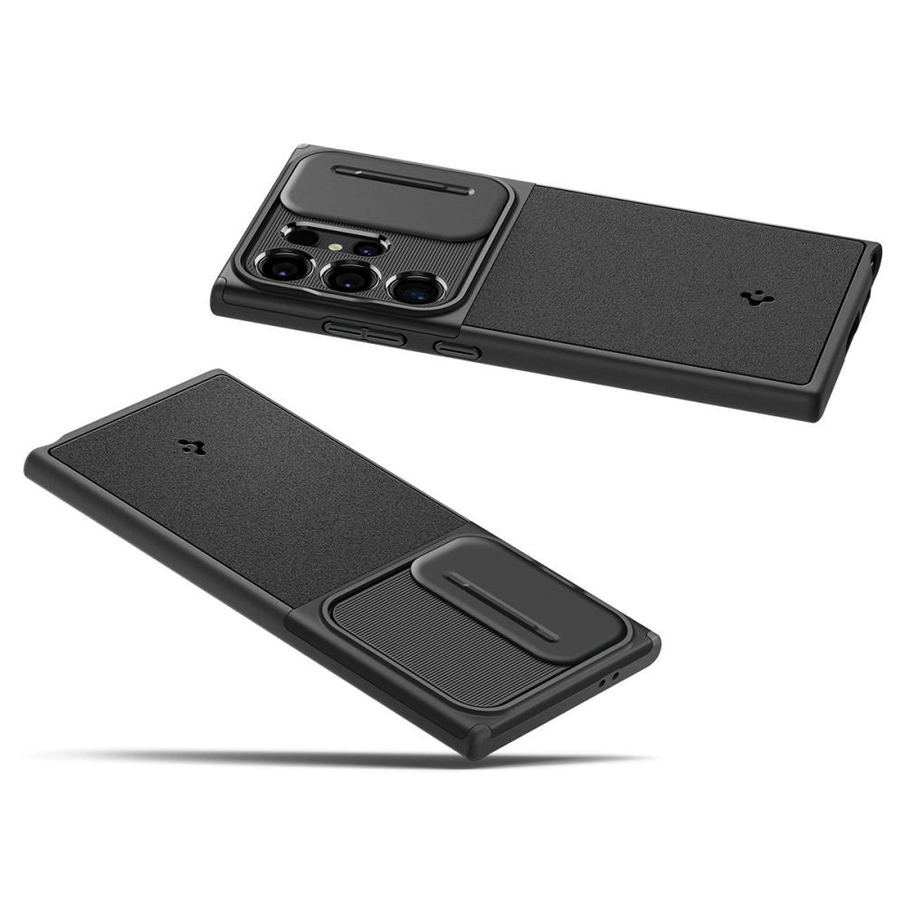 Spigen Optik Armor Case for Samsung Galaxy S24 Ultra - Black_5
