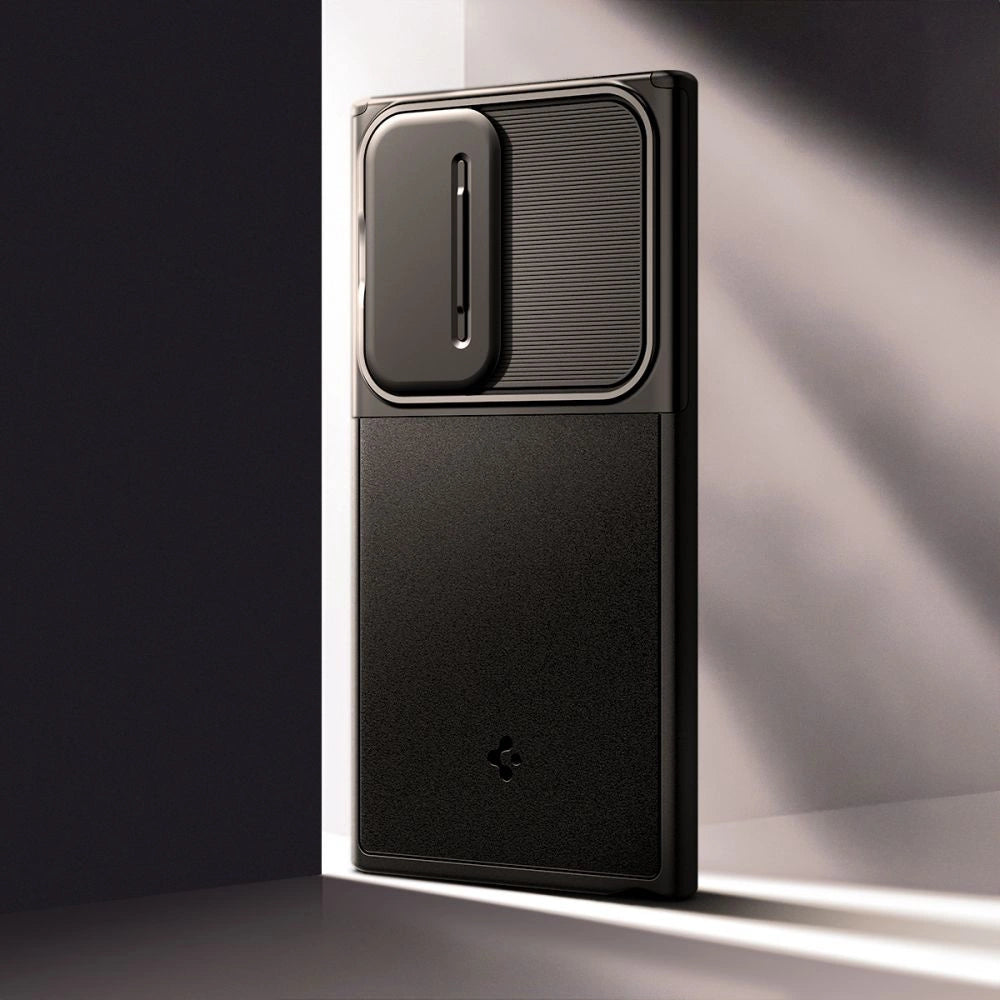 Spigen Optik Armor Case for Samsung Galaxy S24 Ultra - Black_6