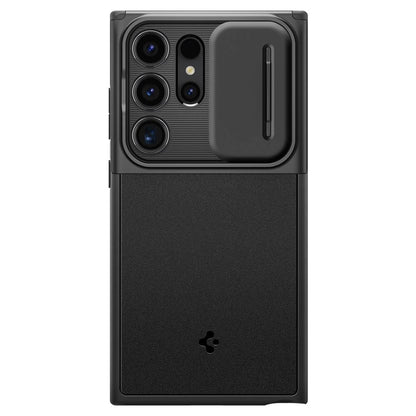 Spigen Optik Armor Case for Samsung Galaxy S24 Ultra - Black_1