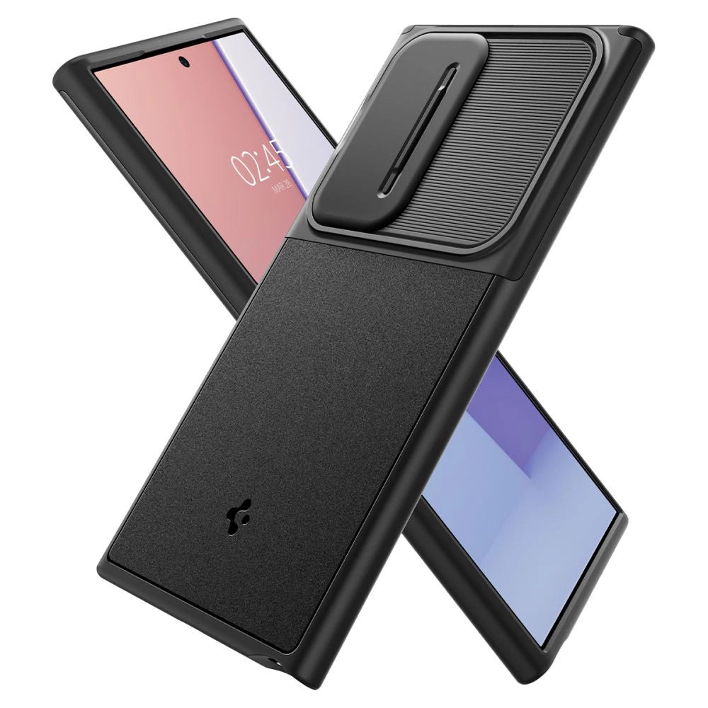 Spigen Optik Armor Case for Samsung Galaxy S24 Ultra - Black_4