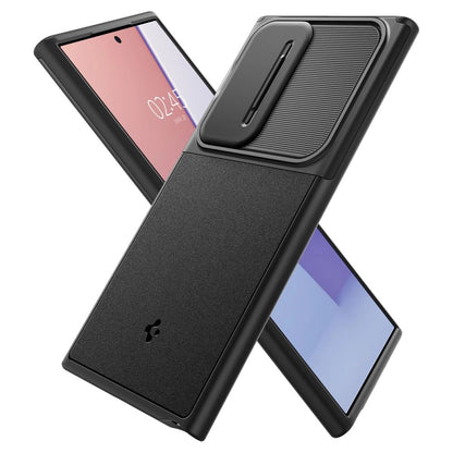 Spigen Optik Armor Case for Samsung Galaxy S24 Ultra - Black_4