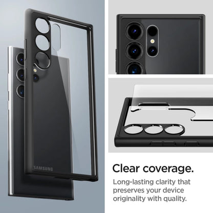 Spigen Ultra Hybrid Case for Samsung Galaxy S24 Ultra - Matte Black_10