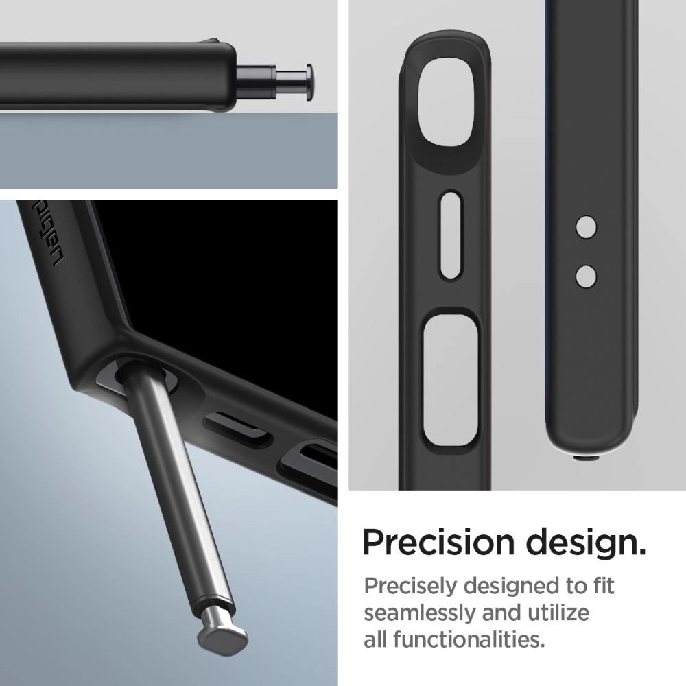 Spigen Ultra Hybrid Case for Samsung Galaxy S24 Ultra - Matte Black_12