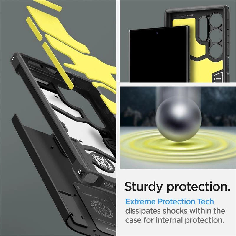 Spigen Tough Armor Case for Samsung Galaxy S24 Ultra - Black_16