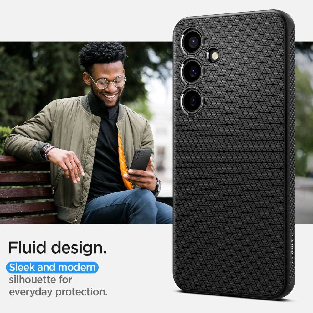 Spigen Liquid Air Case for Samsung Galaxy S24+ - Matte Black_14