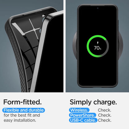Spigen Liquid Air Case for Samsung Galaxy S24+ - Matte Black_15