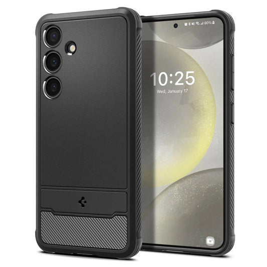 Spigen Rugged Armor Case for Samsung Galaxy S24 - Matte Black_0