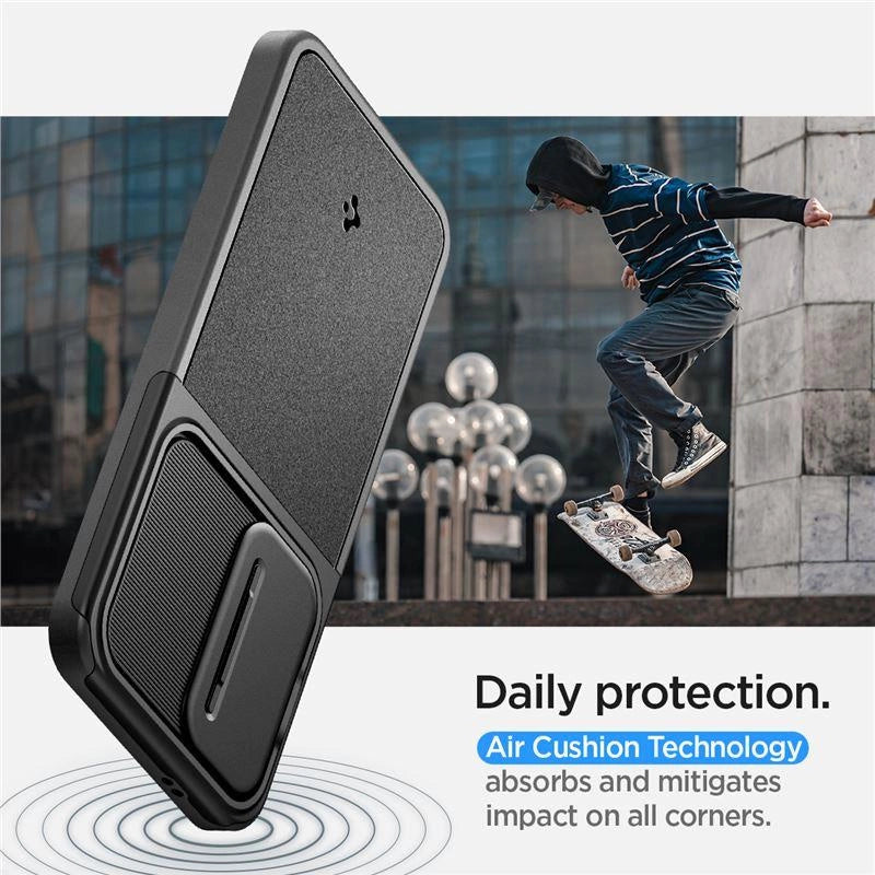 Spigen Optik Armor Case for Samsung Galaxy S24 - Black_15