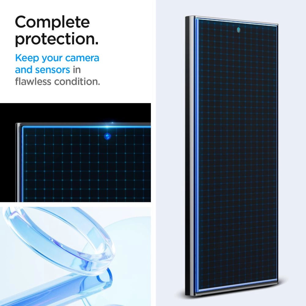 Spigen Glas.tR EZ Fit Tempered Glass for Samsung Galaxy S24 Ultra - 2 pcs._10