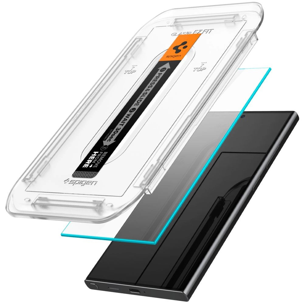 Spigen Glas.tR EZ Fit Tempered Glass for Samsung Galaxy S24 Ultra - 2 pcs._1