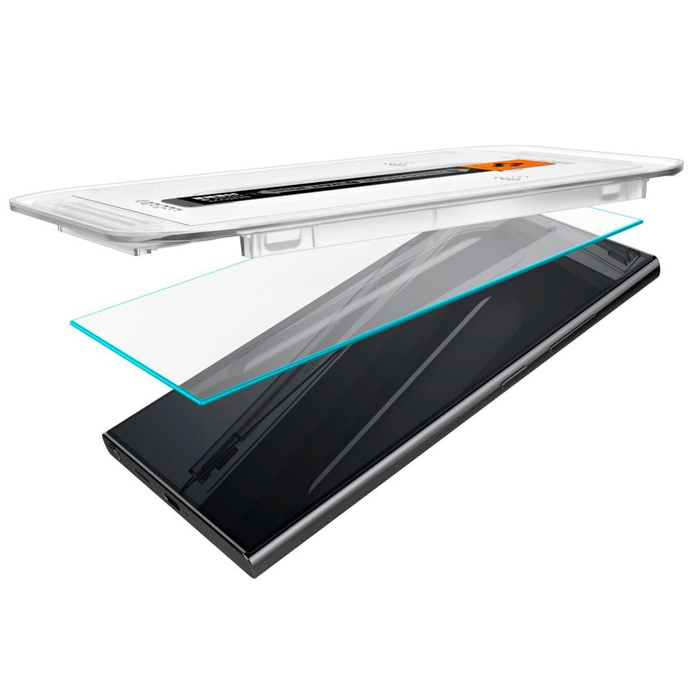 Spigen Glas.tR EZ Fit Tempered Glass for Samsung Galaxy S24 Ultra - 2 pcs._4