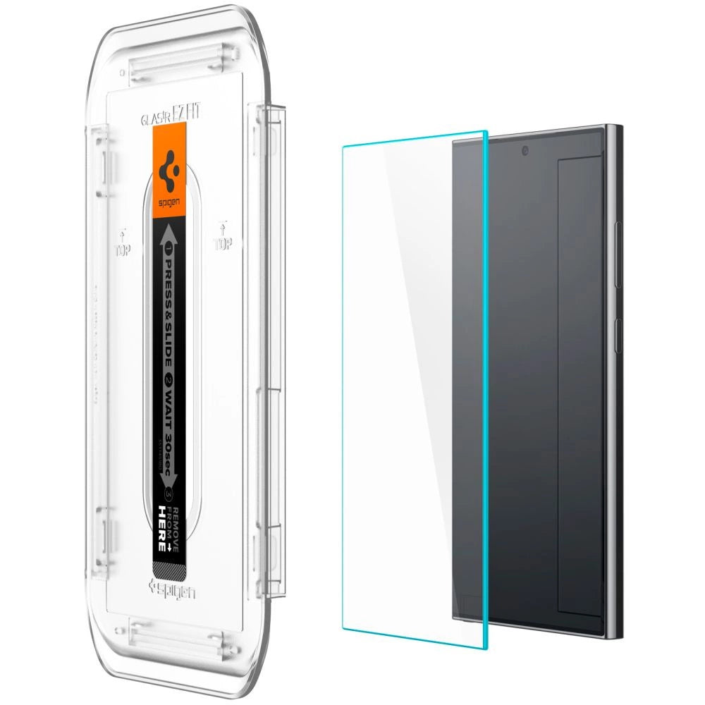 Spigen Glas.tR EZ Fit Tempered Glass for Samsung Galaxy S24 Ultra - 2 pcs._5