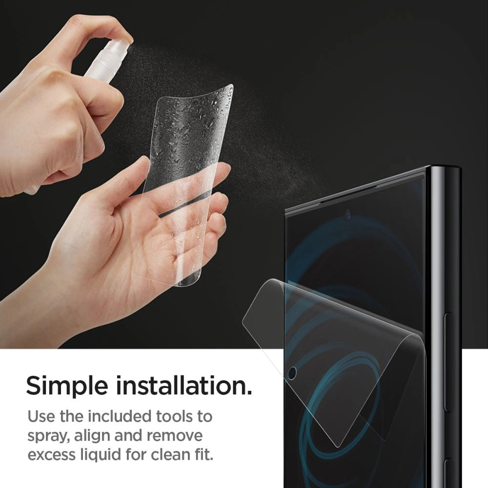 Spigen Neo Flex Hydrogel Film for Samsung Galaxy S24 Ultra - 2 pcs._14
