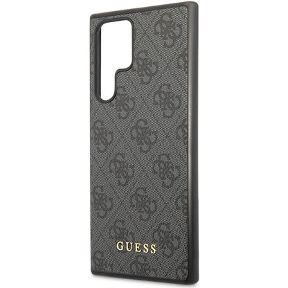 Guess 4G Metal Gold Logo case for Samsung Galaxy S24 Ultra - black_5