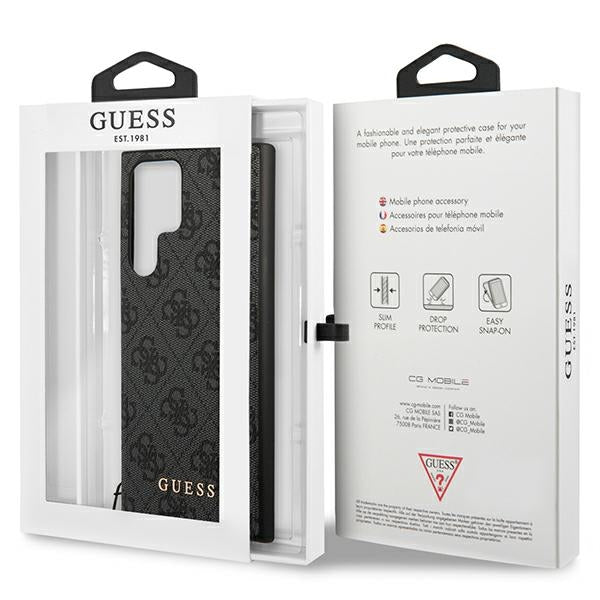 Guess 4G Charms Collection case for Samsung Galaxy S24 Ultra - black_7