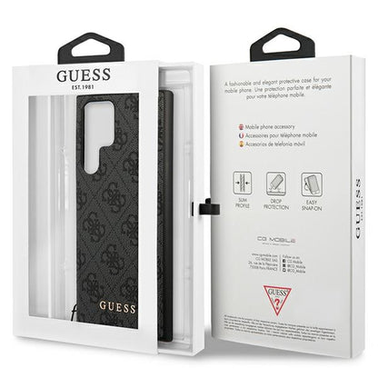 Guess 4G Charms Collection case for Samsung Galaxy S24 Ultra - black_7