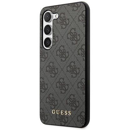 Guess 4G Metal Gold Logo case for Samsung Galaxy S24+ - black_1