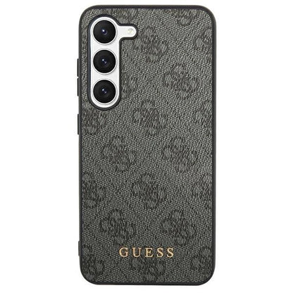 Guess 4G Metal Gold Logo case for Samsung Galaxy S24+ - black_2