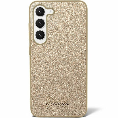 Guess Glitter Script case for Samsung Galaxy S24+ - gold_1