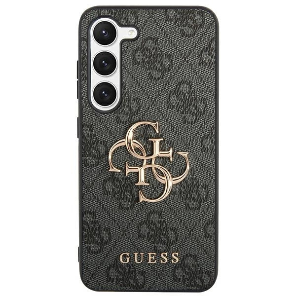 Guess 4G Big Metal Logo case for Samsung Galaxy S24 - black_2