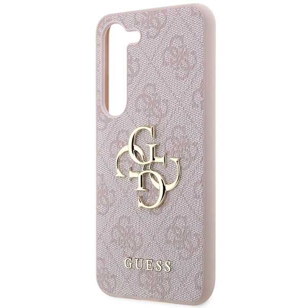 Guess 4G Big Metal Logo case for Samsung Galaxy S24 - pink_5