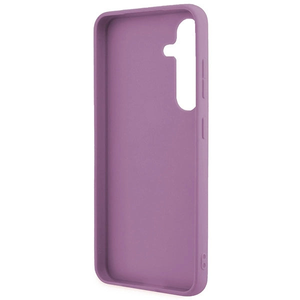 Guess Glitter Script case for Samsung Galaxy S24 - purple_6