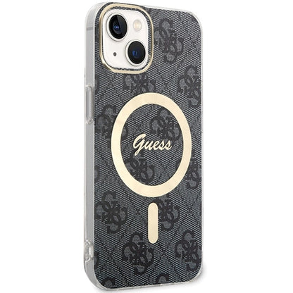 Guess 4G MagSafe case for iPhone 15 Plus / 14 Plus - black_2