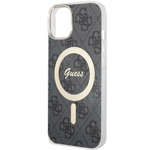 Guess 4G MagSafe case for iPhone 15 Plus / 14 Plus - black_4